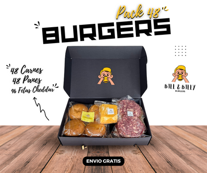 El pack esencial para unas hamburguesas de nivel GROSO en tu casa!